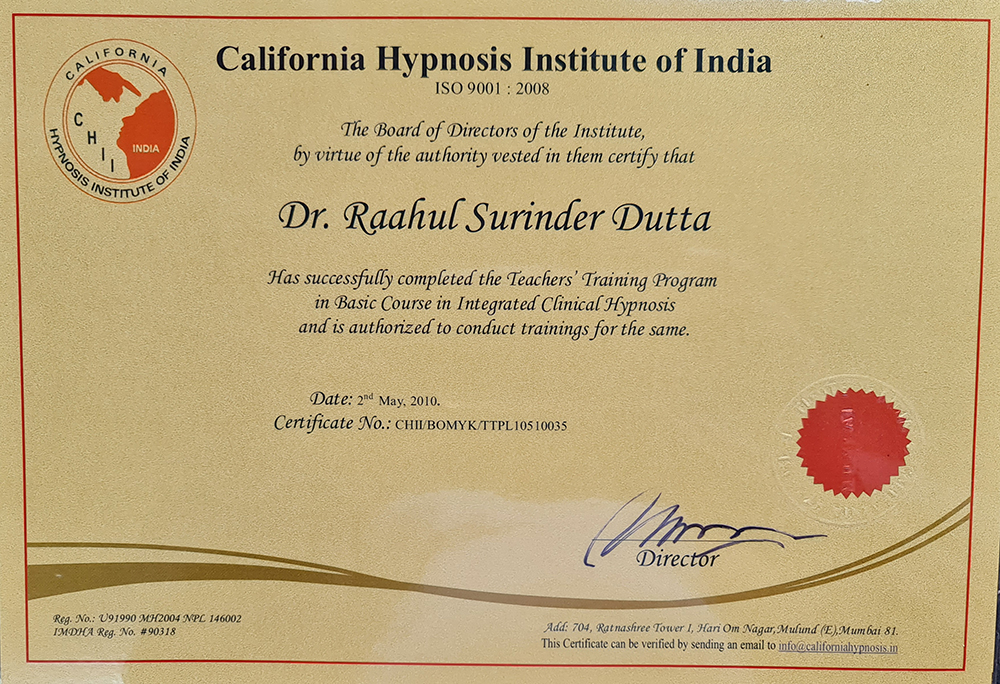 Training Certificates
