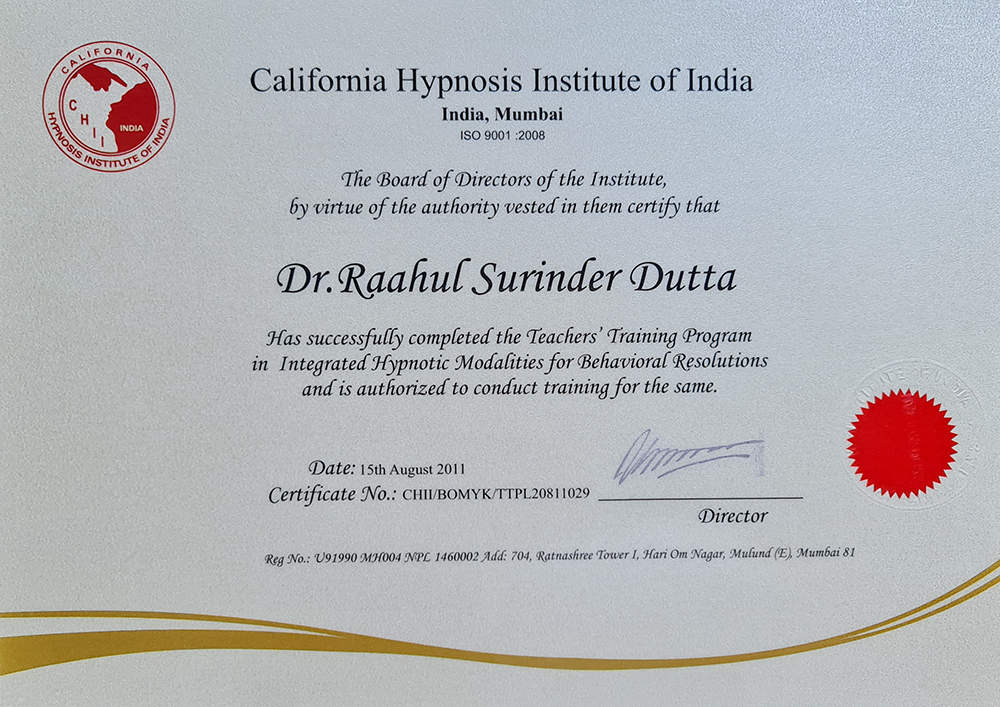 Training Certificates
