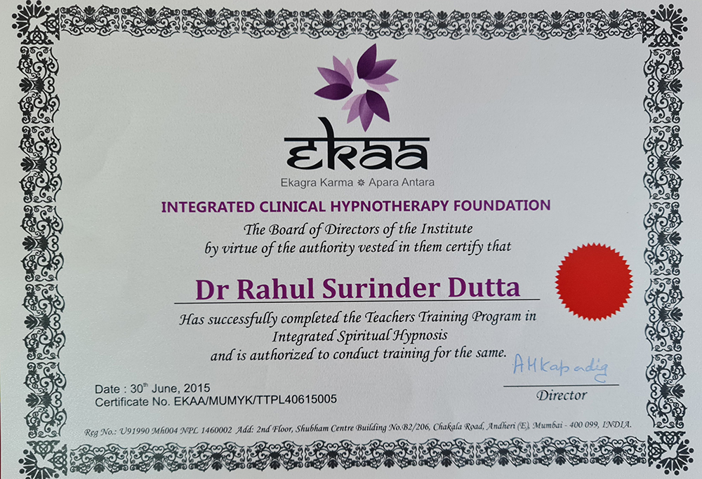 Training Certificates