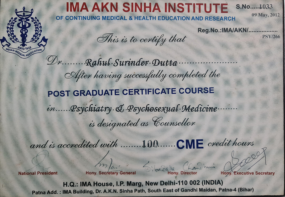 Allopathy Certificates