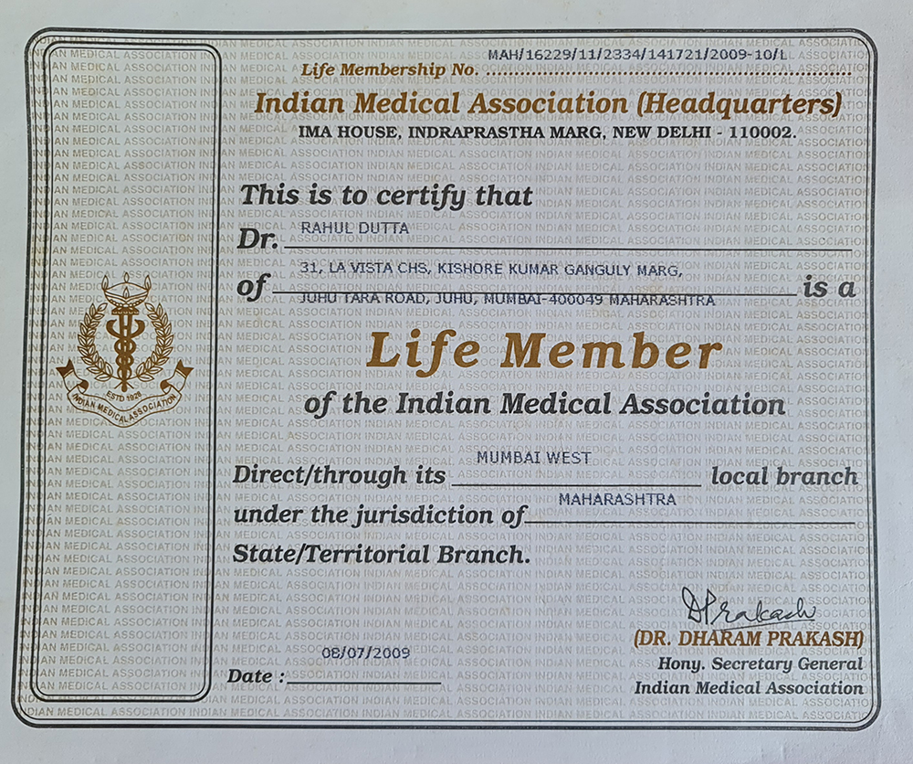 Allopathy Certificates