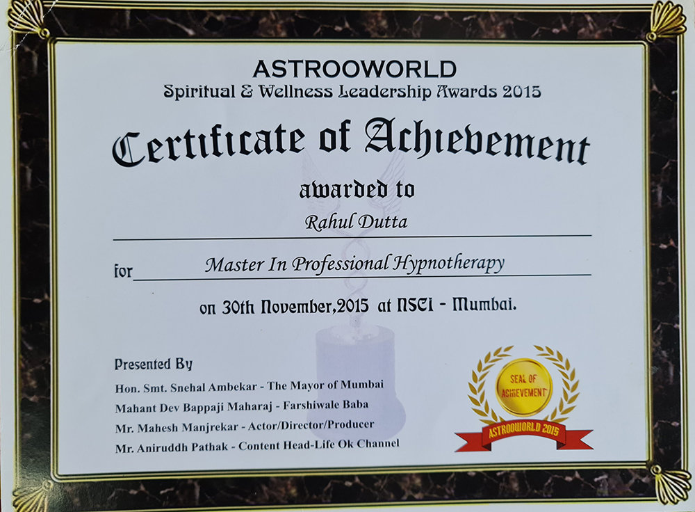 Award Certificates