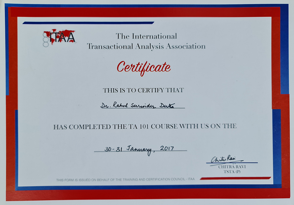 Counselling Certificates