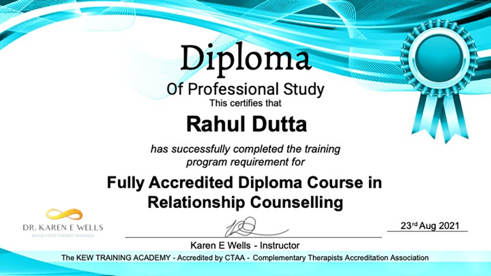 Counselling Certificates