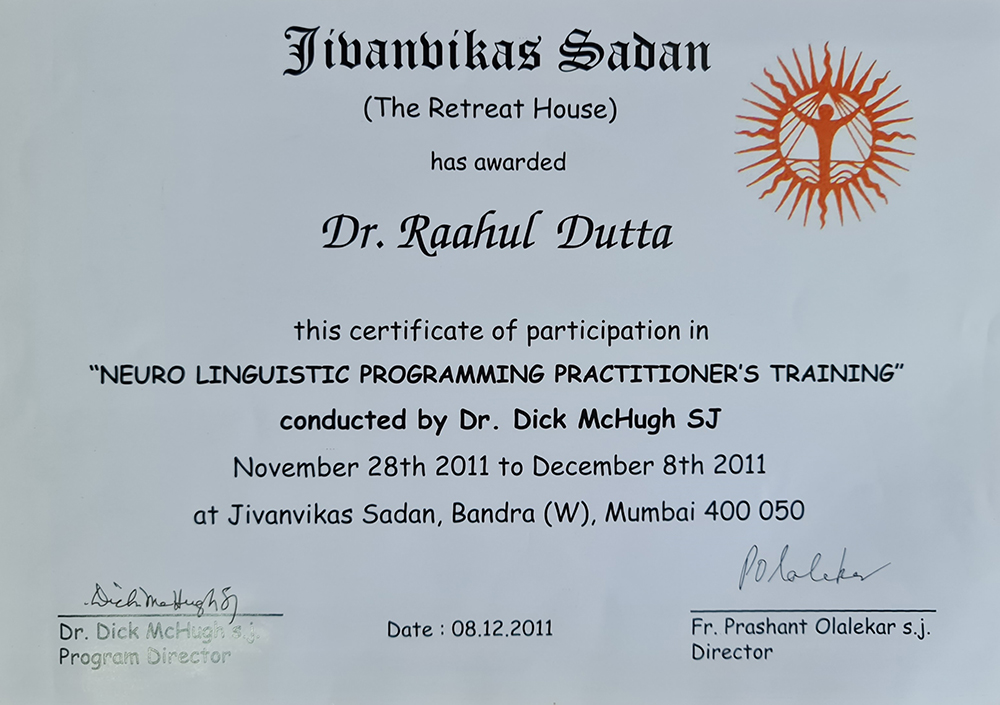 nlp Certificates