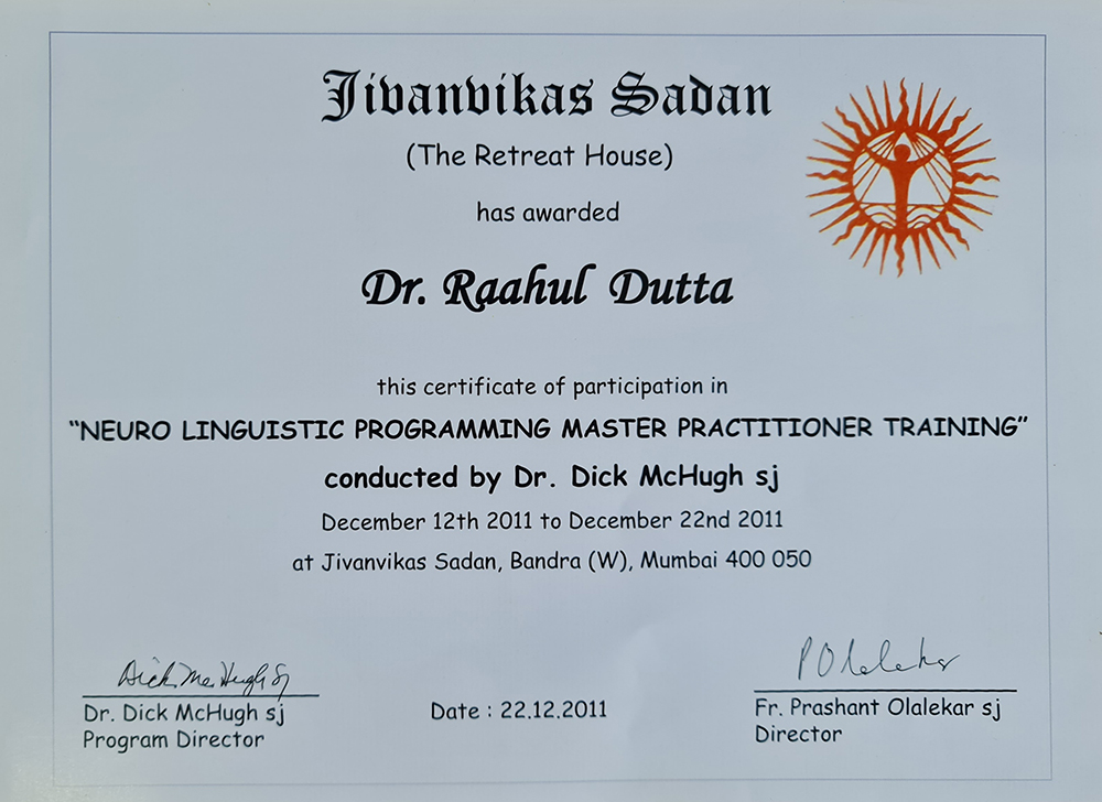 nlp Certificates